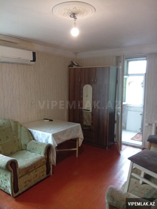 Yasamal rayonunda 2 otaqlı Köhnə tikili Kirayə verilir, 35 m² — Mənzil, Bakı (4)