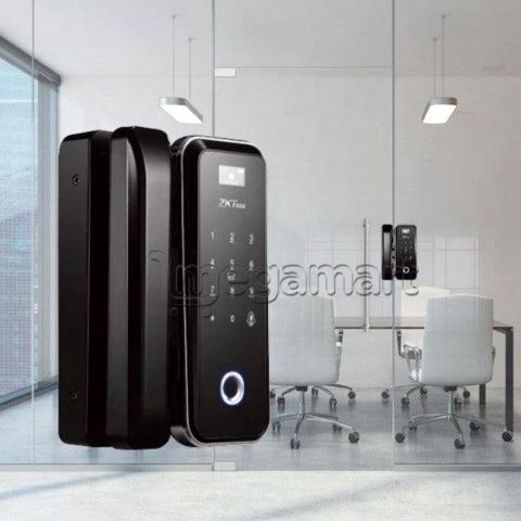 Şüşə qapılar üçün ağıllı kilid ZKTeco GL300W — Bakı