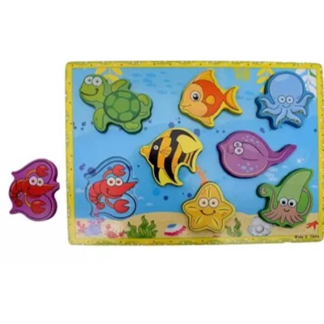 Taxta pazl Yatrı Ocean animals — Mallar, Bakı