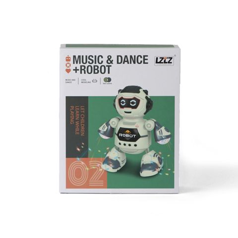 İnteraktiv oyuncaq robot Music&Dance Robot, 17x20 sm — Bakı