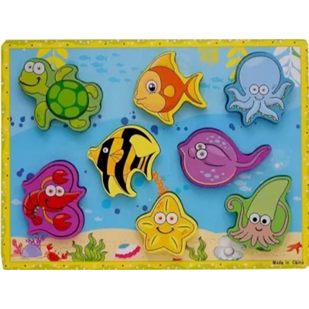 Taxta pazl Yatrı Ocean animals — Mallar, Bakı (2)