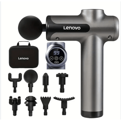Orijinal Lenovo Əzələ İstirahət Masajı Elektrikli Vibrasiyalı Dərin Toxuma Masaj Tabancası Bütün Bədən üçün Uyğundur — Bakı