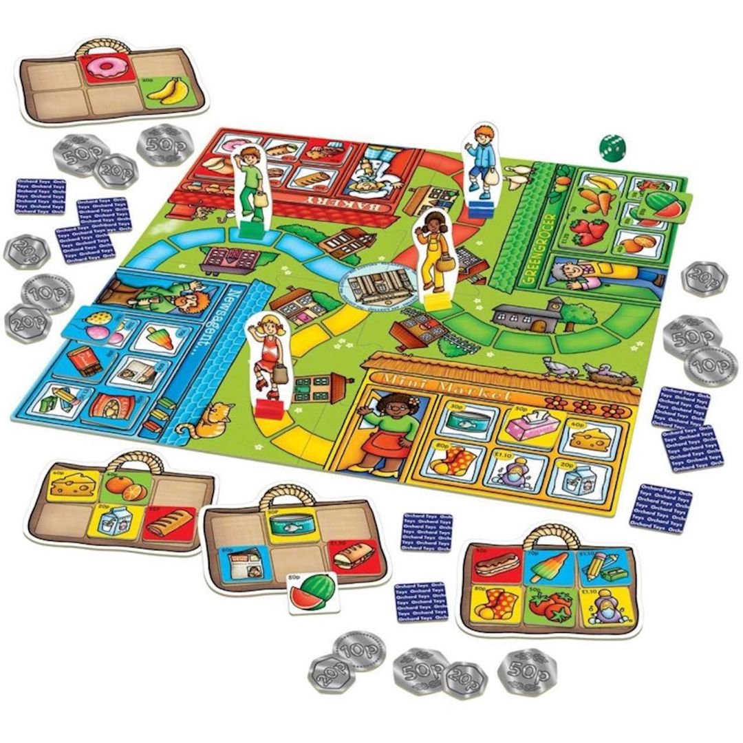 İnkişaf etdirən oyun Orchard Toys Pop to the Shops, karton, 5+ yaş — Mallar, Bakı (2)
