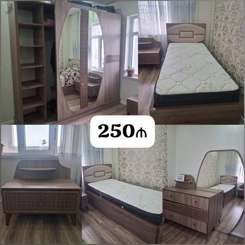 Təknəfərlik çarpayı, Dolab, Termo, Tumba, İşlənmiş — Ikinci_el_mebel_halalliqla