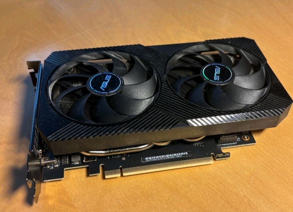Videokart Asus GeForce RTX 3060, 12 GB, İşlənmiş — Qrafik kartlar, Bakı (4)