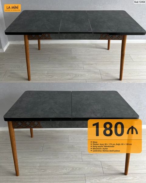 La Mini – Laconic & Minimalish masa - Məhsul: Açılan masa - Kod — Bakı