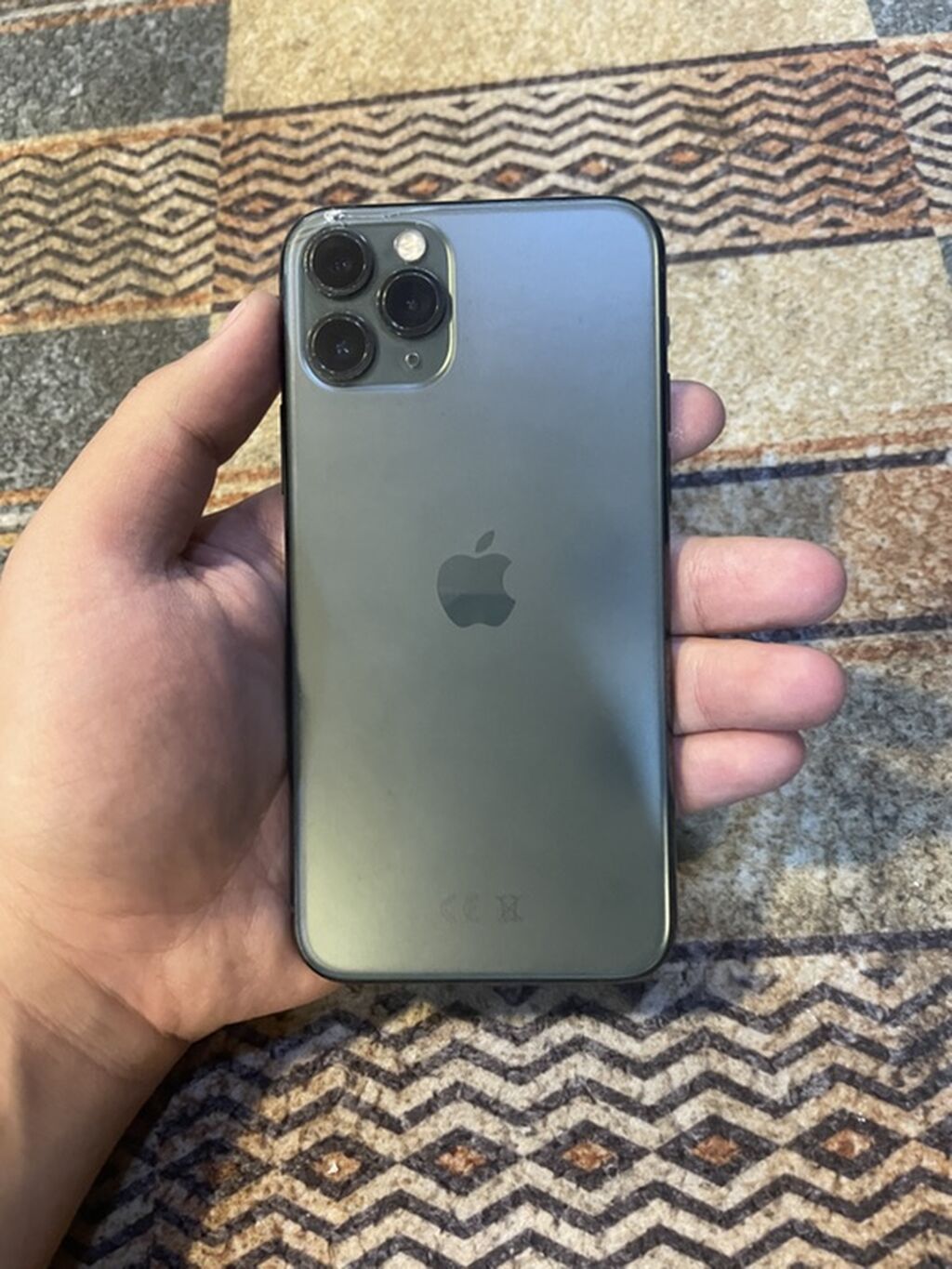 IPhone 11 Pro, 256 GB, Matte Midnight Green, Face ID — Apple iPhone, Gəncə