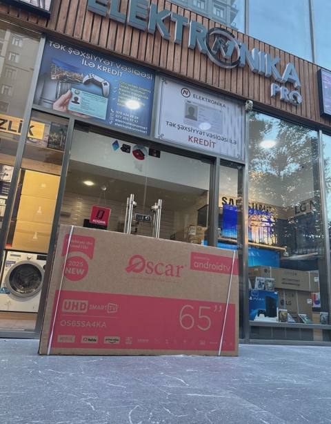 Televizor 65" QLED — Bakı