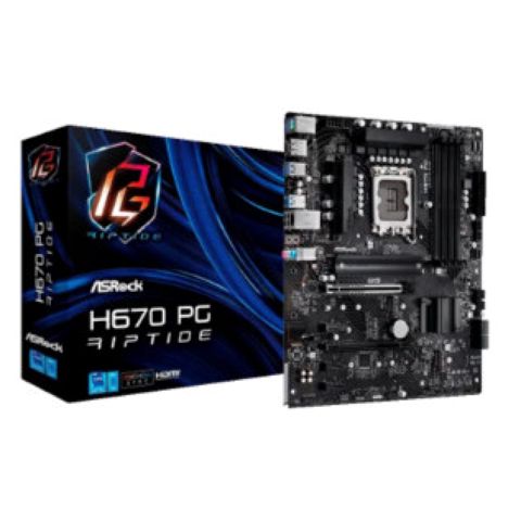 Ana plata ASRock H670 PG Riptide — Almal — Материнские платы
