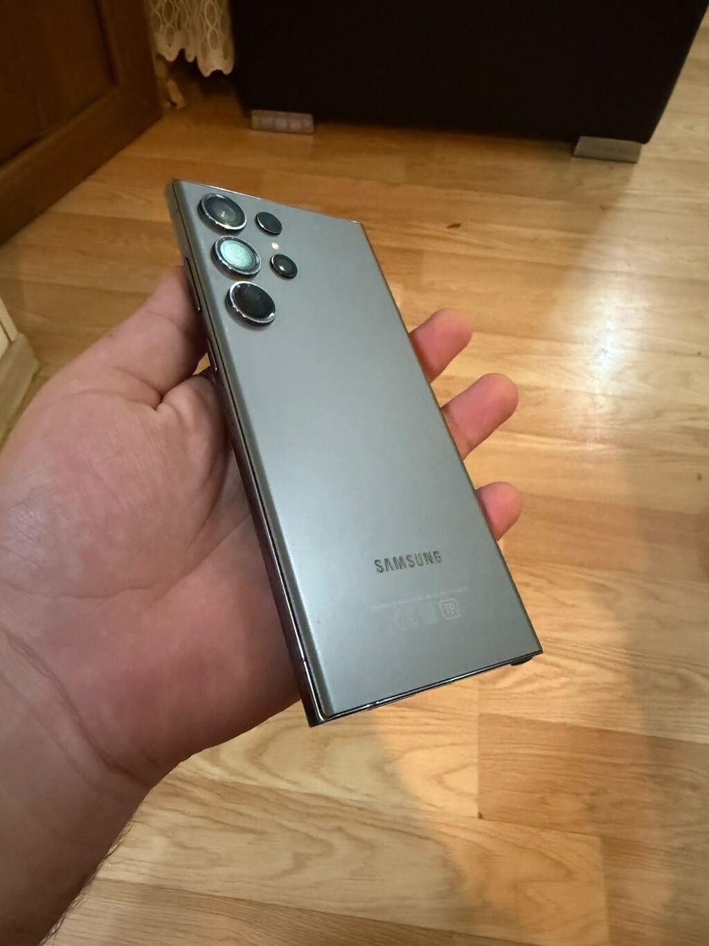 Samsung Galaxy S23 Ultra, rəng - Boz, Barmaq izi — Samsung, Bakı