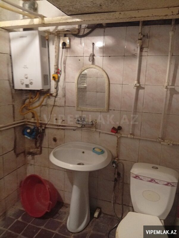 Yasamal rayonunda 2 otaqlı Köhnə tikili Kirayə verilir, 35 m² — Mənzil, Bakı (8)