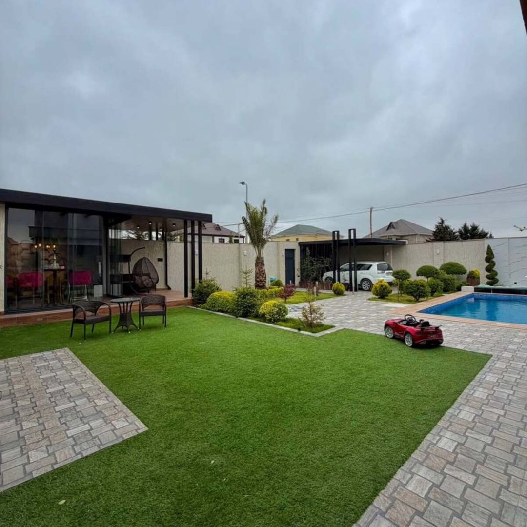 Satılır 4 otaqlı həyət evi/bağ evi 220 m² — Ev, villa, Bakı (3)
