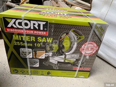 Xcort IH05-255 künc kəsən mişar (Miter Saw) – 255 mm (10") disk — Saray
