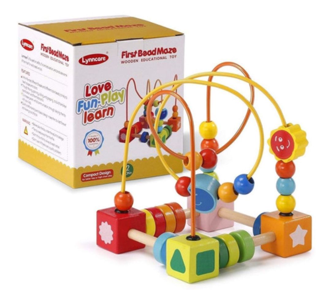 İnkişaf üçün oyuncaq Lynncare First Bead Maze, 2+yaş — Mallar, Bakı