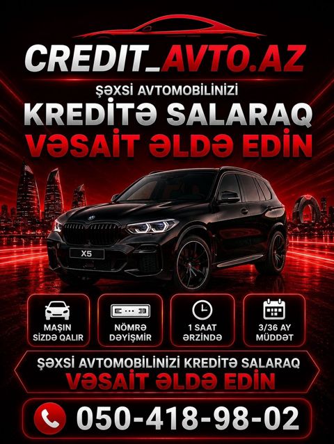 Credıt_avto.az – Şəxsi avtomobilinizi girov kimi təqdim edərək vəsait — Bakı