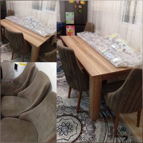Masa dəsti satılır 380₼. Açılmır. 6 oturcağı var.Ünvan qobu. 9000. F99 — Digah