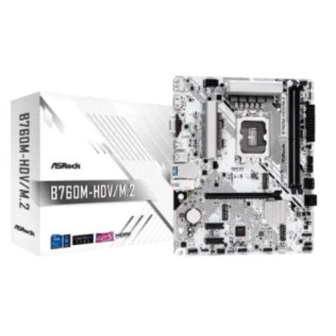 Ana plata ASRock B760M-HDV/M.2 DDR5 — Almal — Motherboards