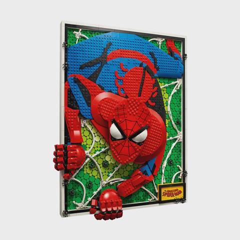 Konstruktor Lego Art The Amazing Spider-Man 5702017415567 (31209) — Bakı