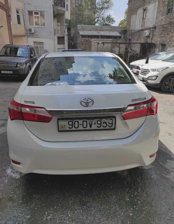 Toyota Corolla, 2014 il, 40000 km, 1.6 L 90-UV-959 — Avtomobillər, Bakı (5)