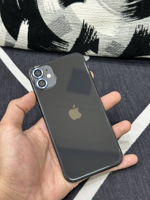 IPhone 11, 128 GB, Qara, Zəmanət, Face ID, Sənədlərlə — Bakı