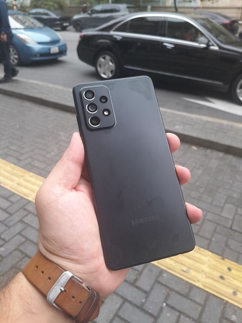 Samsung Galaxy A72, 128 GB, rəng - Qara, Zəmanət, Sensor, İki sim kartlı — Bakı
