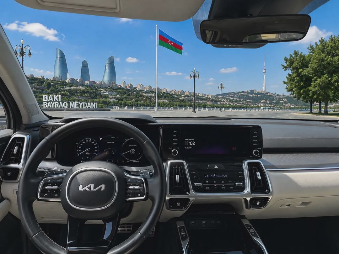 Kia Sorento, 2024 — Minik avtomobili icarəsi, Bakı (5)