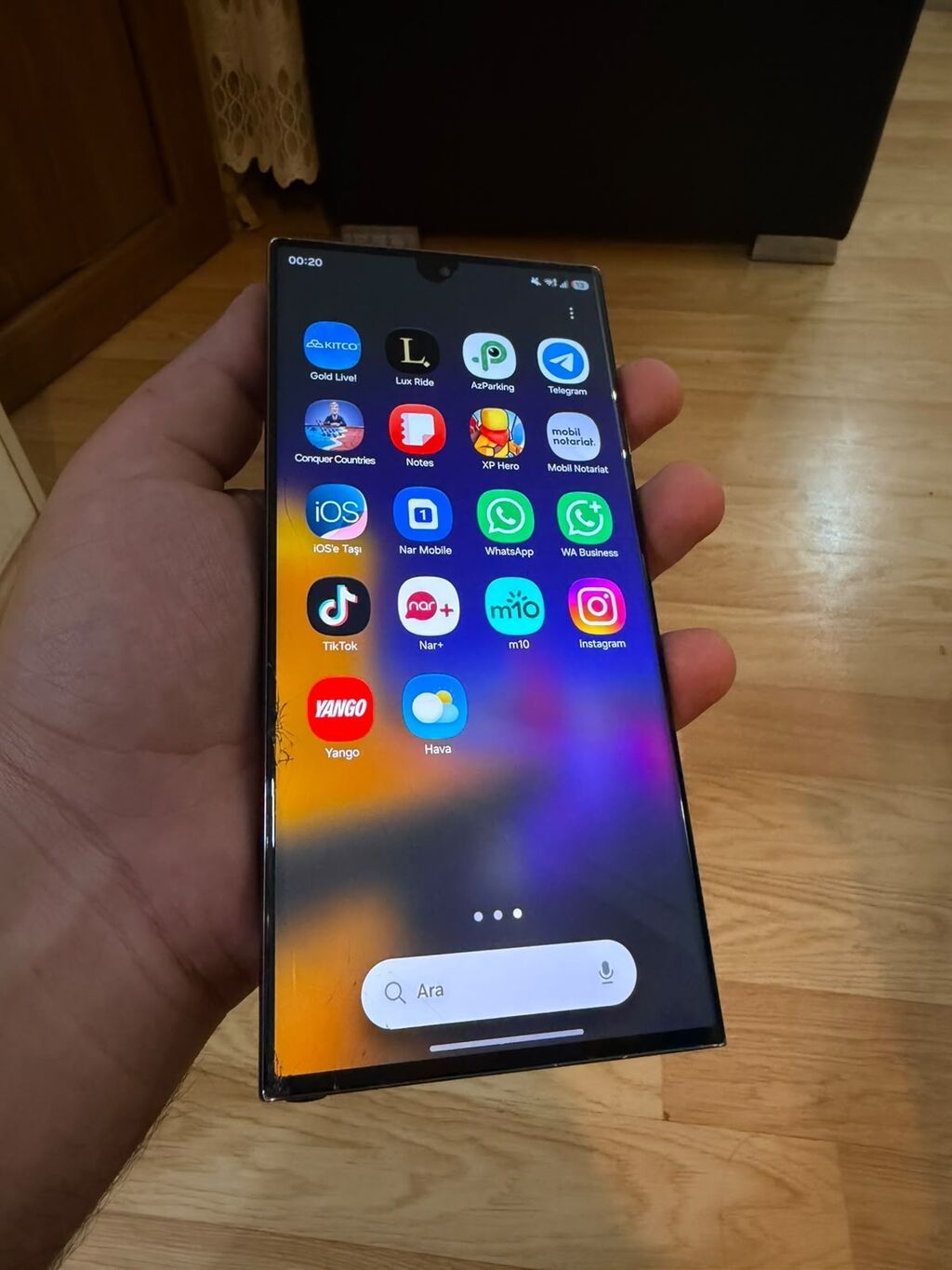 Samsung Galaxy S23 Ultra, rəng - Boz, Barmaq izi — Samsung, Bakı (4)