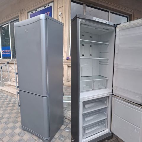 Selin İndezit soyuducu – No Frost, boz rəng, böyük tutumlu — 300 ₼ · Bakı · Soyuducular Selin İndezit soyuducu – No Frost, boz rəng, böyük tutumlu — Bakı
