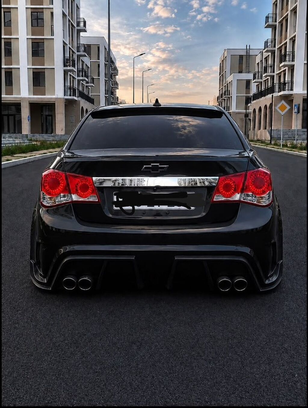 Arxa, Chevrolet Cruze, 2014 il — Kuzov hissələri, Ağstafa (2)
