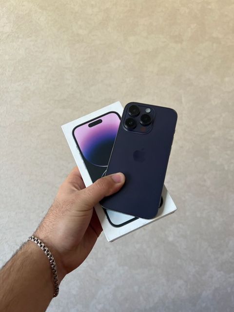 IPhone 14 Pro, Deep Purple, Simsiz şarj — 810 ₼ · Masazır · Apple iPhone IPhone 14 Pro, Deep Purple, Simsiz şarj — Masazır