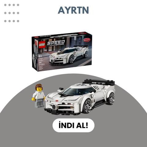 Lego Speed Champions – Bugatti Bolide (Set 76920) konstruksiya dəsti — Bakı