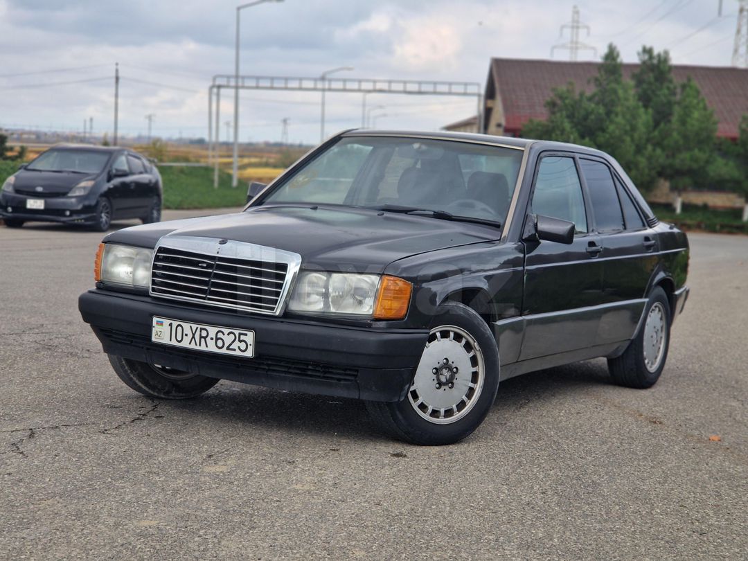 1991 Mercedes-Benz 190, 1991, 602,057 km 10-XR-625 — Avtomobillər, Bakı (4)