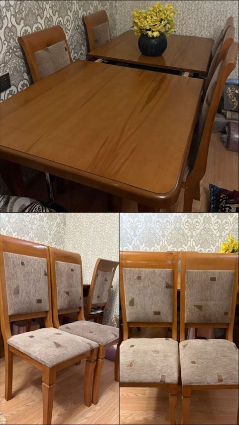 Stol acilan 6 stulla birlikde 230azn saray (9779 )Gunel1 E — 230 ₼ · Bakı · Masalar və stullar Stol acilan 6 stulla birlikde 230azn saray (9779 )Gunel1 E — Bakı