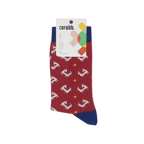 Corab Corabb Milli ornament, ölçü 36-40, Maroon (tünd qırmızı), 1 əd — 15 ₼ · Bakı · Mallar Corab Corabb Milli ornament, ölçü 36-40, Maroon (tünd qırmızı), 1 əd — Bakı
