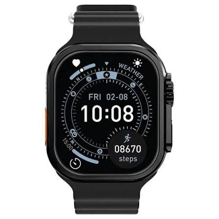Green Lion Ultra Lite Smart Watch - Black — Bakı