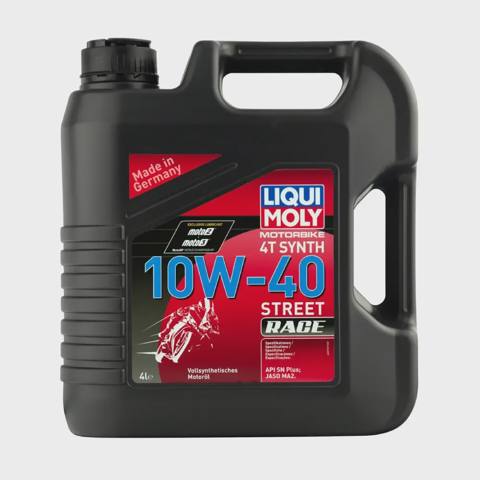 Motosiklet mühərrik yağı Liqui Moly Motorbike 4T Synth Street Race 10W-40 4L (LM20754) — Bakı