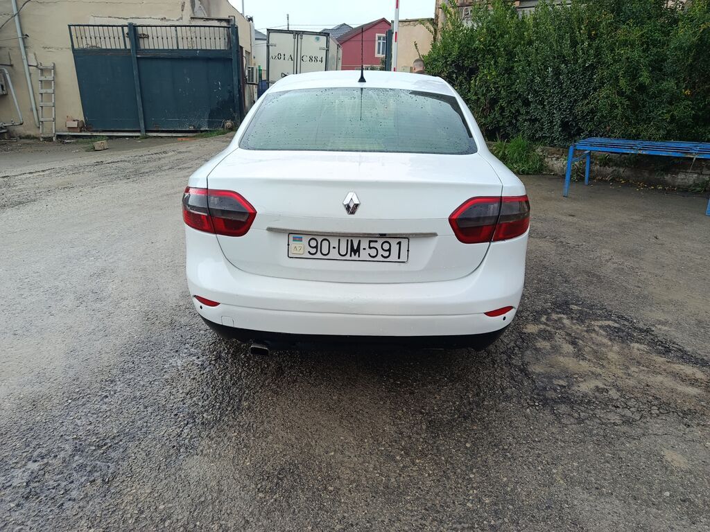 Renault Fluence: 2 l 2014 il Sedan 90-UM-591 — Avtomobillər, Bakı (3)