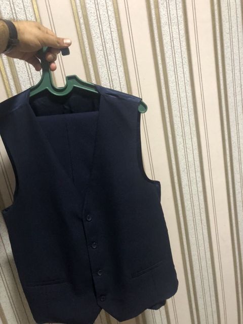 Kişi kostyum dəsti - Rəng: tünd göy (navy) - Komplekt: 2 hissə — Digah
