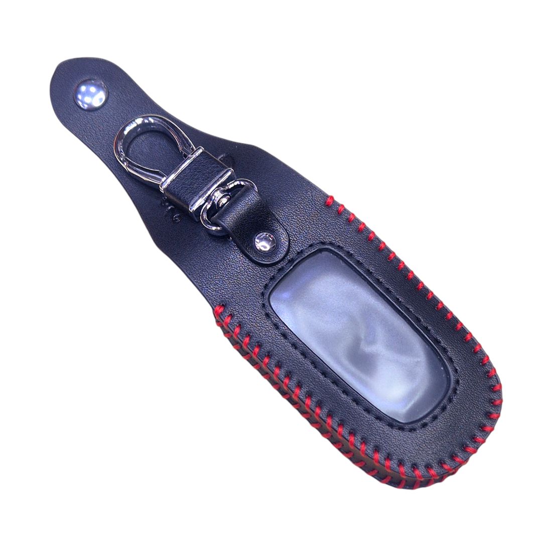 Açarlar üçün çexol Classic 235, süni dəri, qara/qırmızı — Mallar, Bakı (3)