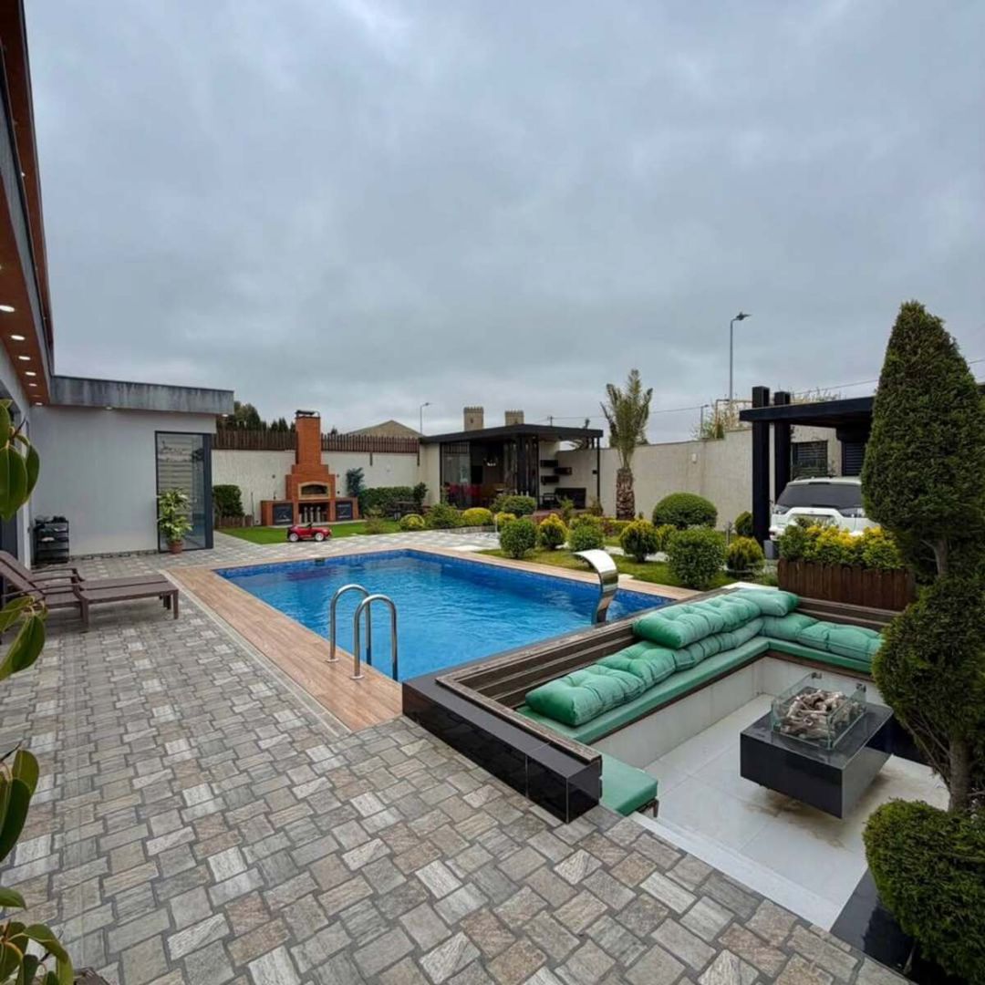 Satılır 4 otaqlı həyət evi/bağ evi 220 m² — Ev, villa, Bakı (4)
