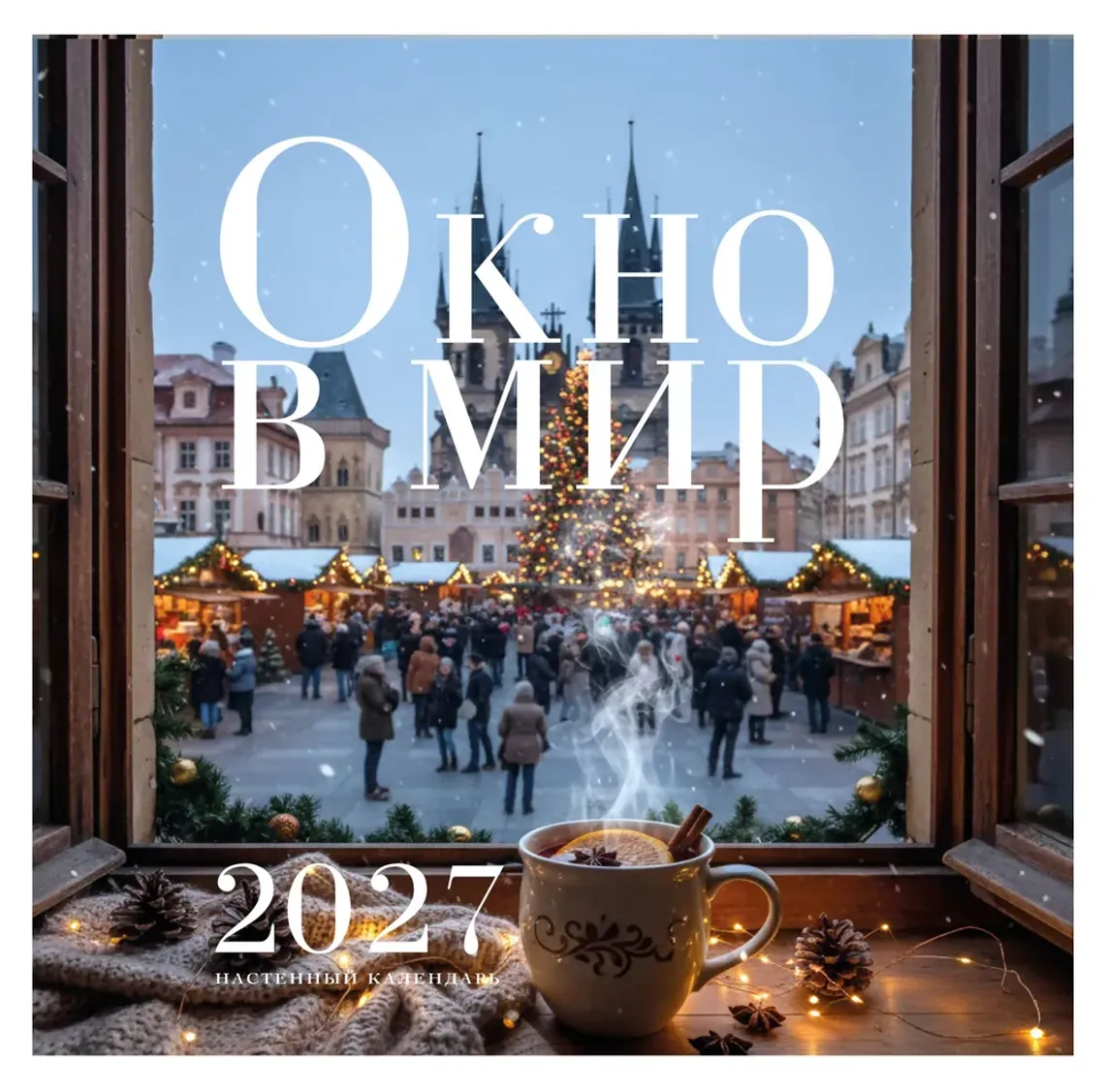 Окно в мир. Календарь настенный на 2027 год (300х300) — Bakı