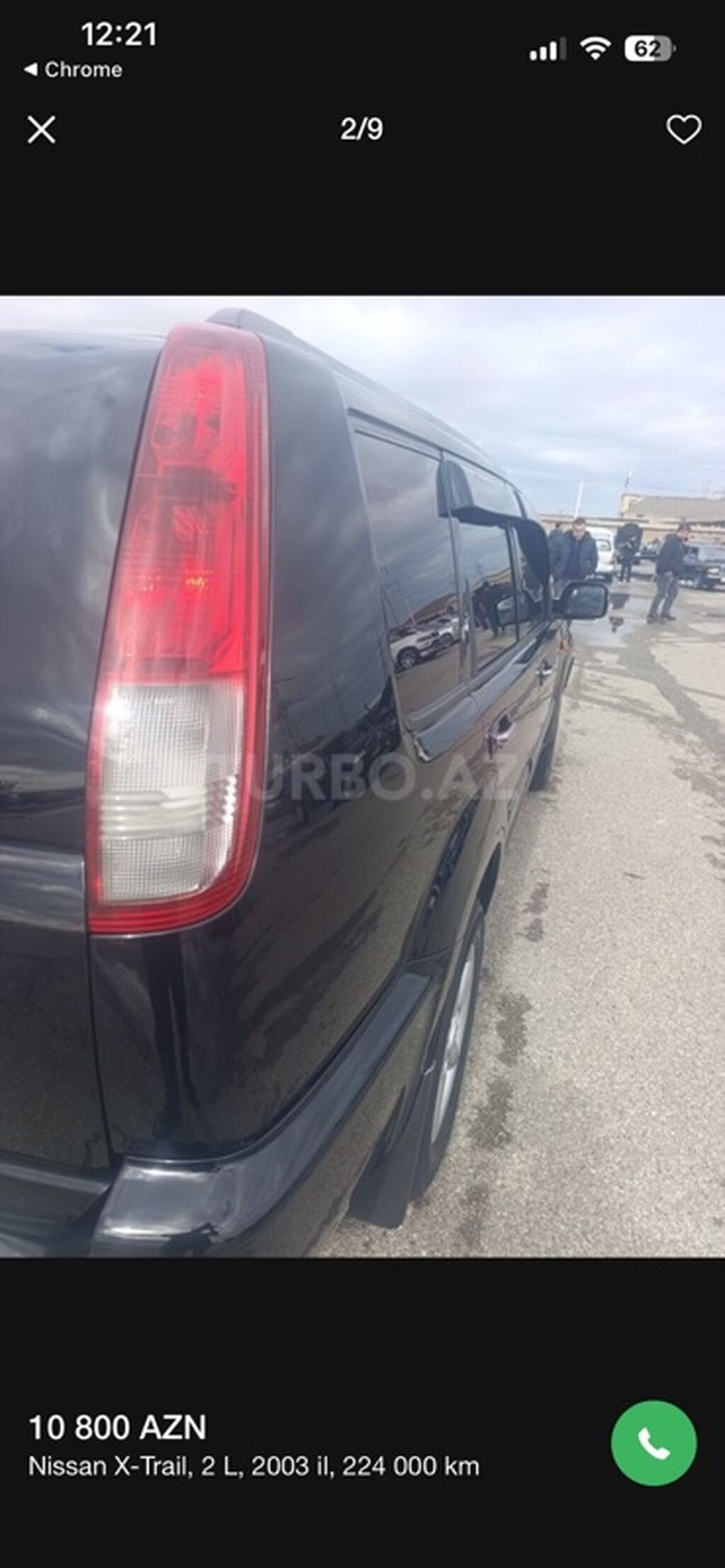 Nissan X-Trail, 2003 yil, 224 000 km 99-DP-087 — Avtomobillər, Sumqayıt (2)