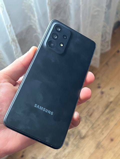 Samsung Galaxy A32, rəng - Qara, Barmaq izi — Masazır