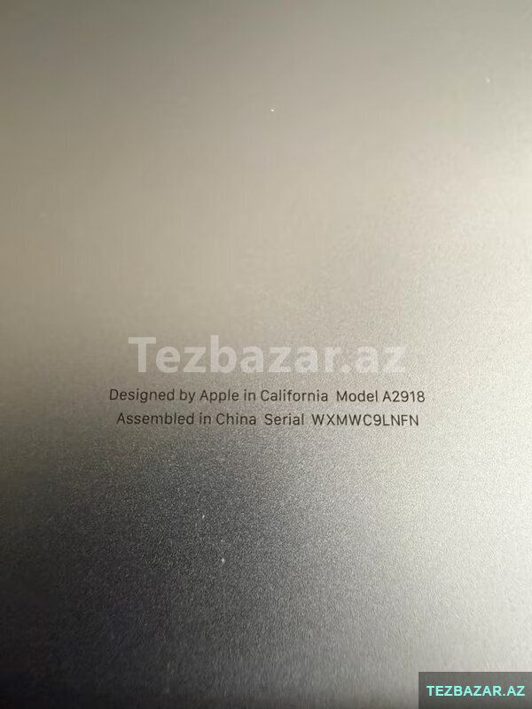 Apple Macbook Pro 14" M3 8/512gb Space Gray — Kompüterlər və noutbuklar, Bakı (3)