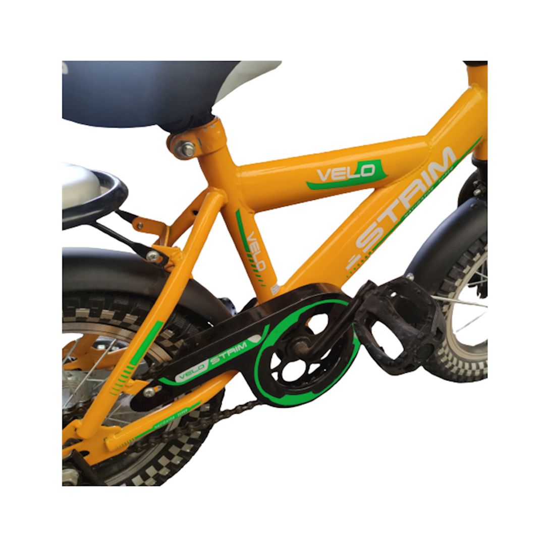 İkitəkərli uşaq velosipedi VeloStrim, 12", 3-5 yaş, sarı — Velosipedlər, Bakı (2)
