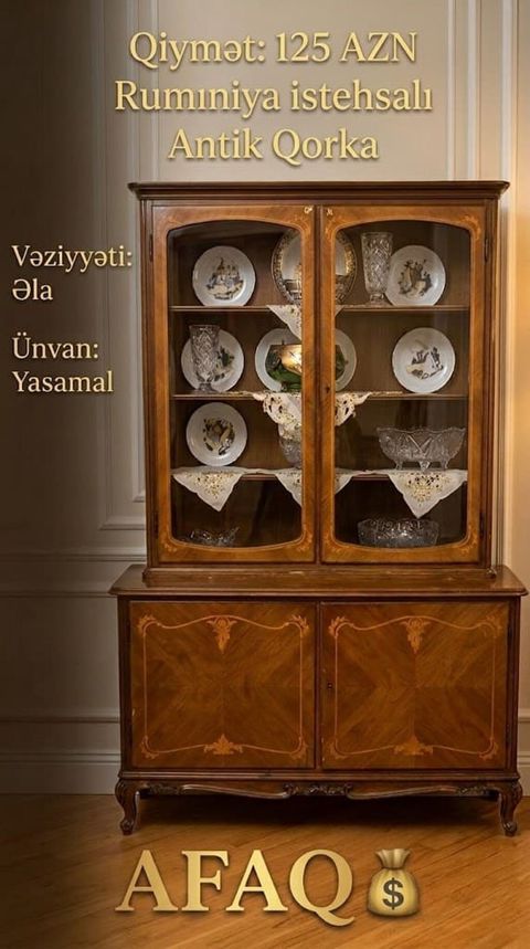125 azn Rumunya istehsalli Qorka əla veziyyetde.unvan Yasamal — 125 ₼ · Bakı · Yataq otağı mobilya dəstləri 125 azn Rumunya istehsalli Qorka əla veziyyetde.unvan Yasamal — Bakı