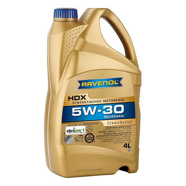 Mator Yagi Ravenol Hdx Dexos-1 5W-30 4L — Ehtiyat hissələri, Bakı