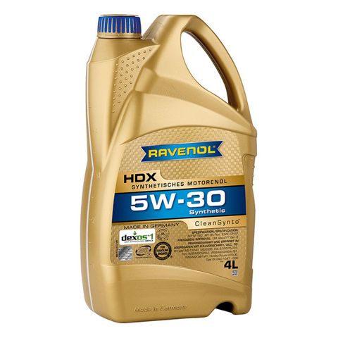 Mator Yagi Ravenol Hdx Dexos-1 5W-30 4L — Bakı