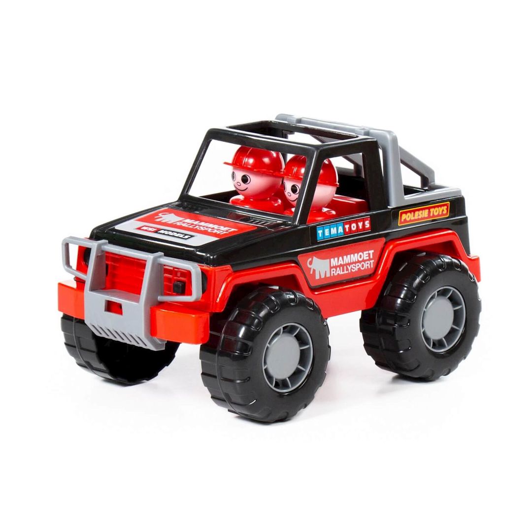 Yolsuzluq avtomobili "Полесье" Mammoet Rally-jeep, 24x15x14 sm, plastik, qırmızı/qara — Mallar, Bakı