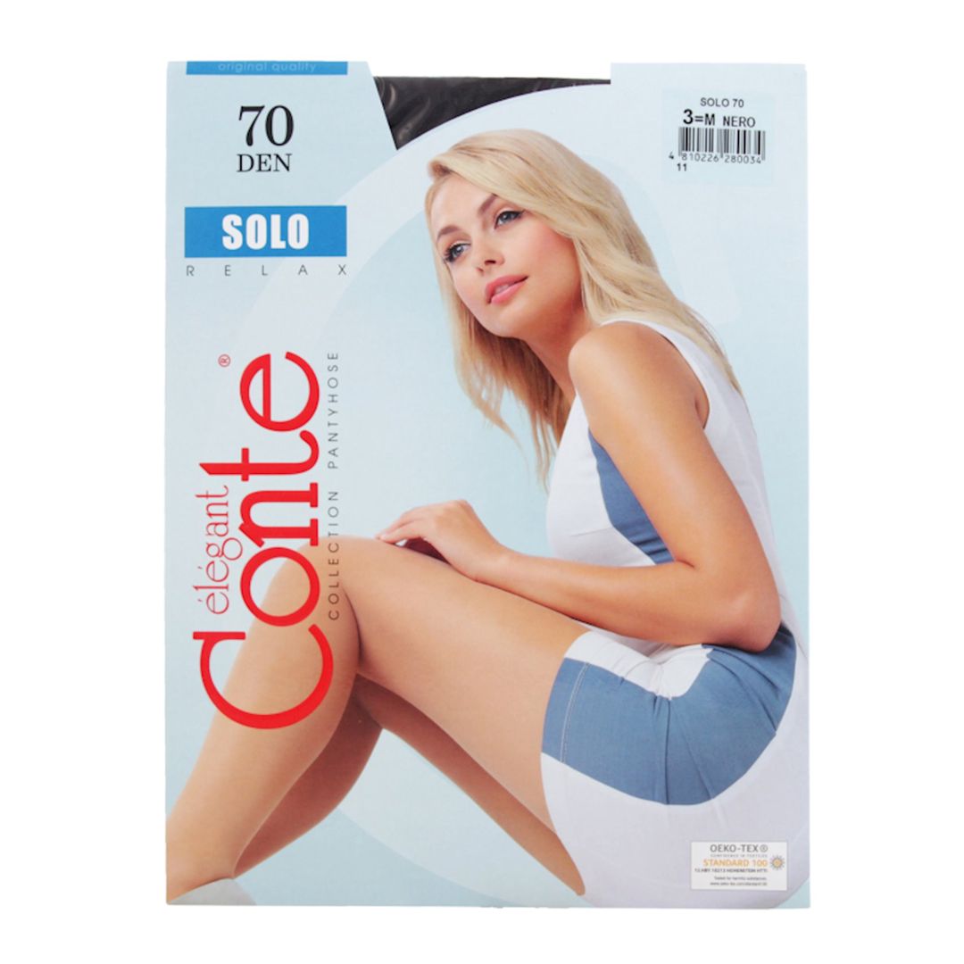 Kolqotka Conte Elegant Solo, 70den, ölçü 3(M), Nero — Mallar, Bakı